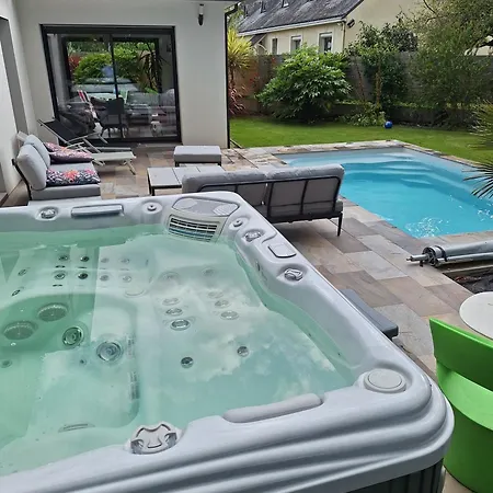 Villa Avec Piscine Et Jacuzzi Proche De Nantes Et De La Baule - Pornichet Sautron